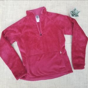 North Face Fleece Pull Over quarter zip size Small